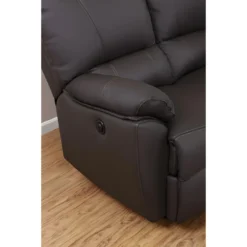 Fauteuil Relax électrique En Cuir MARCIS - Marron 19 Fauteuil Relax électrique En Cuir MARCIS - Marron -Promos Fauteora Magasin fauteuil 173230