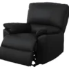 Fauteuil Relax électrique En Cuir MARCIS - Noir 2 Fauteuil Relax électrique En Cuir MARCIS - Noir -Promos Fauteora Magasin fauteuil 173235