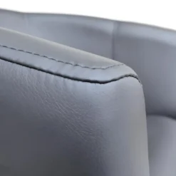 Fauteuil Cabriolet En Simili RANIN - Gris -Promos Fauteora Magasin fauteuil 174897