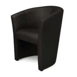 Fauteuil Cabriolet En Simili RANIN - Gris -Promos Fauteora Magasin fauteuil 174906