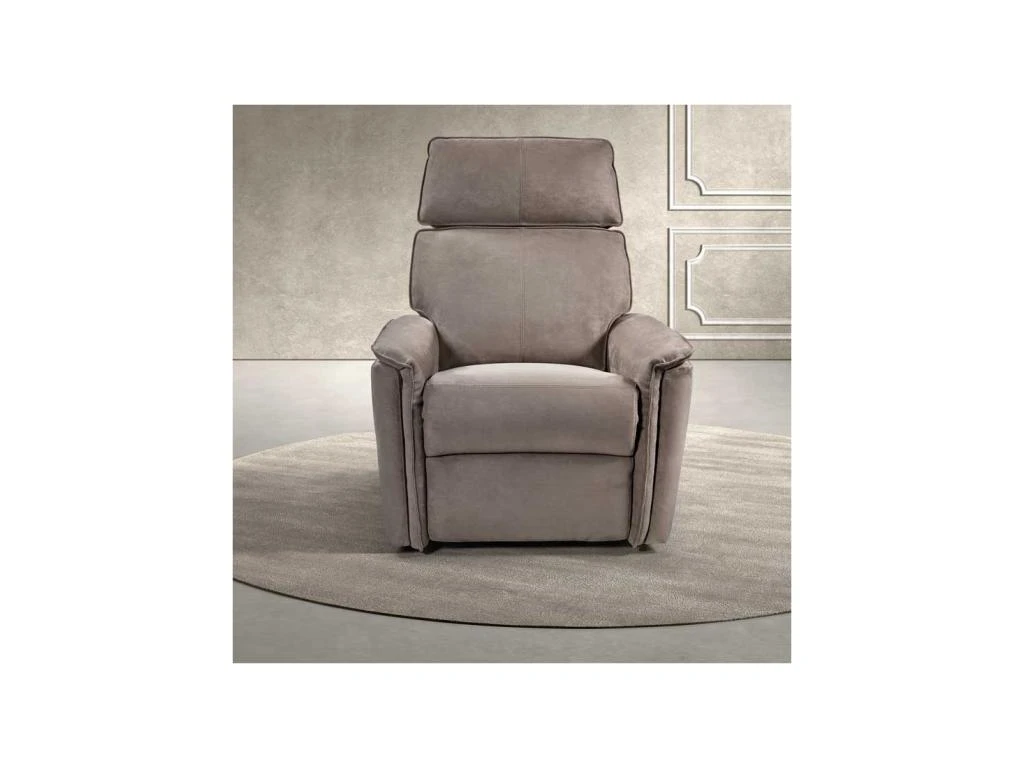 Fauteuil Relax électrique Releveur Microfibre Gris - SAYA 3 Fauteuil Relax électrique Releveur Microfibre Gris - SAYA