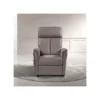 Fauteuil Relax électrique Releveur Cuir Taupe - SAYA 1 Fauteuil Relax électrique Releveur Cuir Taupe - SAYA -Promos Fauteora Magasin fauteuil 17627319