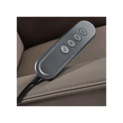 Fauteuil Relax électrique Releveur Cuir Taupe - SAYA -Promos Fauteora Magasin fauteuil 17627329