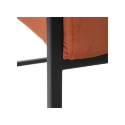 Fauteuil Terracotta Velours/Métal - JYAMITI 13 Fauteuil Terracotta Velours/Métal - JYAMITI -Promos Fauteora Magasin fauteuil 17628477