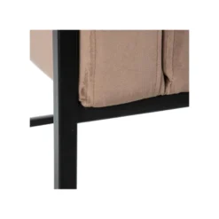 Fauteuil Taupe Velours/Métal - JYAMITI 13 Fauteuil Taupe Velours/Métal - JYAMITI -Promos Fauteora Magasin fauteuil 17628825