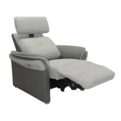Fauteuil Relax Electrique Tissu Gris - AUSTRALIO 10 Fauteuil Relax Electrique Tissu Gris - AUSTRALIO -Promos Fauteora Magasin fauteuil 17789143