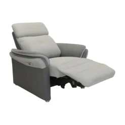 Fauteuil Relax Electrique Tissu Gris - AUSTRALIO 12 Fauteuil Relax Electrique Tissu Gris - AUSTRALIO -Promos Fauteora Magasin fauteuil 17789147