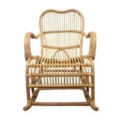Rocking Chair Vintage En Rotin Rattan -Promos Fauteora Magasin fauteuil 17971827