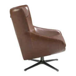 Fauteuil Pivotant En Cuir Brun 5089 ANGEL CERDA 17 Fauteuil Pivotant En Cuir Brun 5089 ANGEL CERDA -Promos Fauteora Magasin fauteuil 18428921