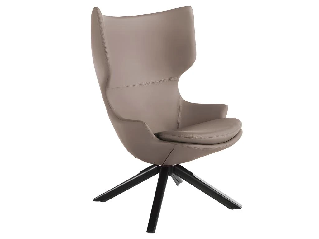Fauteuil Pivotant En Croûte De Cuir 5072 ANGEL CERDA 3 Fauteuil Pivotant En Croûte De Cuir 5072 ANGEL CERDA