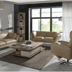 Fauteuil Relax Pivotant En Cuir Arena 5086 ANGEL CERDA -Promos Fauteora Magasin fauteuil 18429409