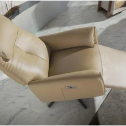 Fauteuil Relax Pivotant En Cuir Arena 5086 ANGEL CERDA -Promos Fauteora Magasin fauteuil 18429421