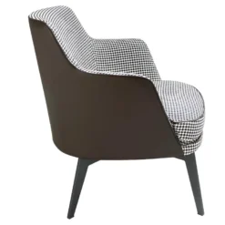 Fauteuil En Tissu Pied-de-poule 5011 ANGEL CERDA -Promos Fauteora Magasin fauteuil 18429953