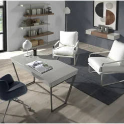 Fauteuil En Croûte De Cuir Et Pieds En Acier 5026 ANGEL CERDA 15 Fauteuil En Croûte De Cuir Et Pieds En Acier 5026 ANGEL CERDA -Promos Fauteora Magasin fauteuil 18430003