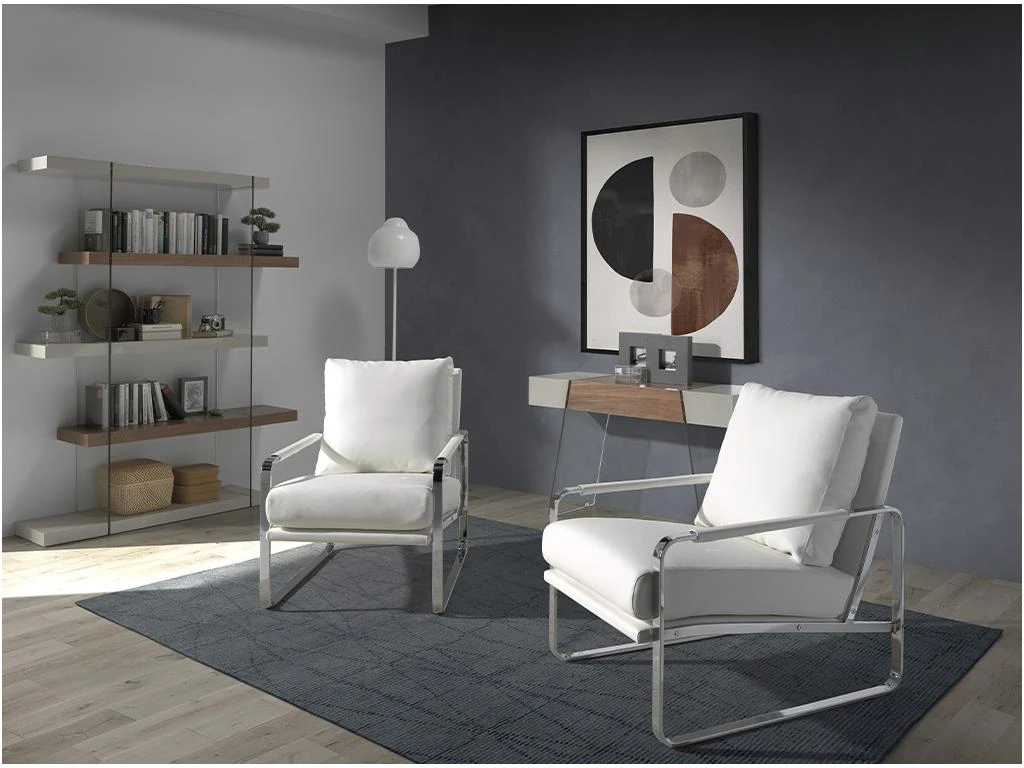 Fauteuil En Croûte De Cuir Et Pieds En Acier 5026 ANGEL CERDA 11 Fauteuil En Croûte De Cuir Et Pieds En Acier 5026 ANGEL CERDA – Image 9