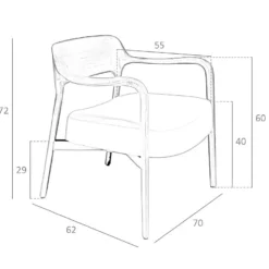 Fauteuil En Croûte De Cuir De Vison 5082 ANGEL CERDA -Promos Fauteora Magasin fauteuil 18430237