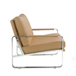 Fauteuil En Similicuir Et Pieds En Acier 5046 ANGEL CERDA -Promos Fauteora Magasin fauteuil 18436503