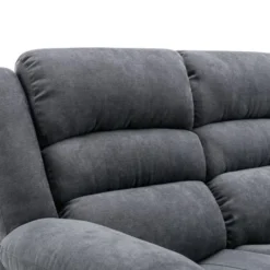 Fauteuil Relax électrique En Tissu Gris BUROLO -Promos Fauteora Magasin fauteuil 18878001