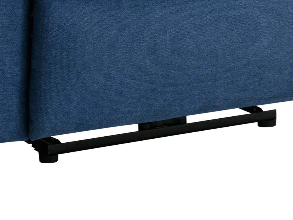 Fauteuil Relax électrique En Tissu Bleu BUROLO 9 Fauteuil Relax électrique En Tissu Bleu BUROLO – Image 7