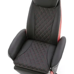 Fauteuil Inclinable Design - Noir/Rouge -Promos Fauteora Magasin fauteuil 18894189