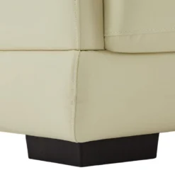 Fauteuil En Cuir De Buffle MANUELLA - Blanc Ivoire 26 Fauteuil En Cuir De Buffle MANUELLA - Blanc Ivoire -Promos Fauteora Magasin fauteuil 19079667