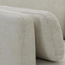 Fauteuil En Tissu Beige Et Pieds En Métal ISABELLA -Promos Fauteora Magasin fauteuil 19162425