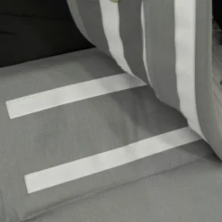 Fauteuil À Bascule Avec Repose-pied Réglable Rocking Chair Fauteuil Relax Gris, Fst16-dg -Promos Fauteora Magasin fauteuil 19308129