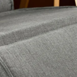 Rocking Chair Fauteuil à Bascule Berçante Avec Repose-pieds Réglable Bouleau+ 1 Pochette, FST18-DG -Promos Fauteora Magasin fauteuil 19308145