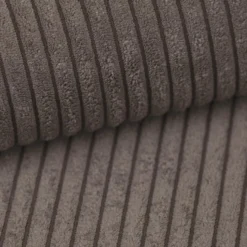 Fauteuil En Velours Côtelé Marron AMELIA -Promos Fauteora Magasin fauteuil 19429629