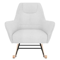 Rocking Chair Shaun Blanc -Promos Fauteora Magasin fauteuil 19814049