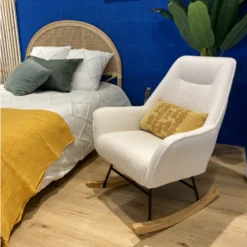 Rocking Chair Shaun Blanc -Promos Fauteora Magasin fauteuil 19814057