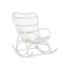 Rocking Chair Rotin Blanc - RICKY -Promos Fauteora Magasin fauteuil 19815545