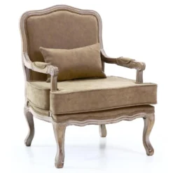 Fauteuil Mambo Simili Taupe