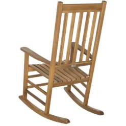 Fauteuil à Bascule Pour L'extérieur TEAK 66 X 85 X 113 Cm - Shasta -Promos Fauteora Magasin fauteuil 21034473