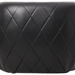 Fauteuil Moderne Revêtement Matelassé Losania Simili Noir -Promos Fauteora Magasin fauteuil 21134179
