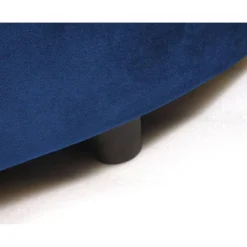 Fauteuil XXL Musso Velours Bleu -Promos Fauteora Magasin fauteuil 21191479