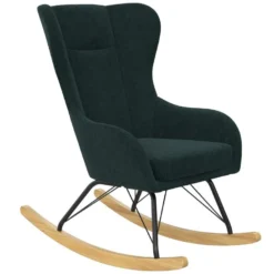 Chaise D'appoint En Lin Bleu -Promos Fauteora Magasin fauteuil 21481061