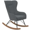 Chaise D'appoint En Lin Gris -Promos Fauteora Magasin fauteuil 21678523