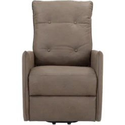 Fauteuil Inclinable électrique Et Relevable En PU Cappucino -Promos Fauteora Magasin fauteuil 21680713