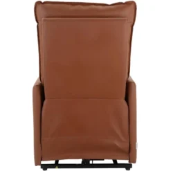Fauteuil Inclinable électrique Et Relevable En PU Cognac -Promos Fauteora Magasin fauteuil 21680767