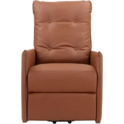 Fauteuil Inclinable électrique Et Relevable En PU Cognac -Promos Fauteora Magasin fauteuil 21680769