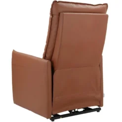 Fauteuil Inclinable électrique Et Relevable En PU Cognac -Promos Fauteora Magasin fauteuil 21680775