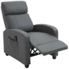 Fauteuil De Relaxation Massant ETIENNE Gris -Promos Fauteora Magasin fauteuil 21988417