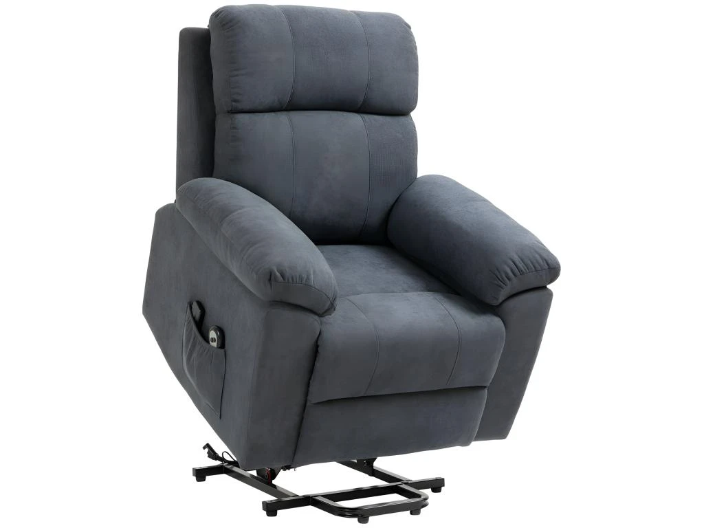 Fauteuil De Massage Releveur électrique DANIEL Gris 3 Fauteuil De Massage Releveur électrique DANIEL Gris