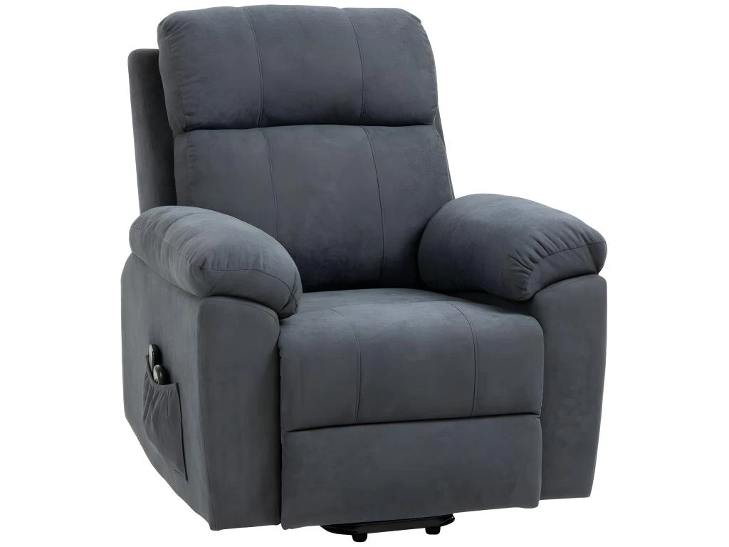 Fauteuil De Massage Releveur électrique DANIEL Gris 5 Fauteuil De Massage Releveur électrique DANIEL Gris – Image 3