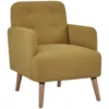 Fauteuil Lounge BURGOS Moutarde Foncé -Promos Fauteora Magasin fauteuil 21988873