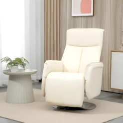 Fauteuil Relax Inclinable ANDRIA Crème -Promos Fauteora Magasin fauteuil 21989125
