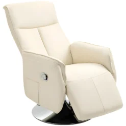 Fauteuil Relax Inclinable ANDRIA Crème -Promos Fauteora Magasin fauteuil 21989129