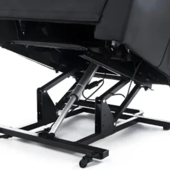 Fauteuil De Relaxation Releveur Boston Avec Repose-Pieds Noir -Promos Fauteora Magasin fauteuil 21989391