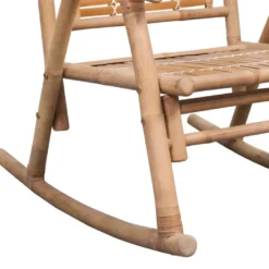 Chaise à Bascule En Bambou -Promos Fauteora Magasin fauteuil 22017671